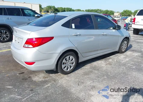 2016 Hyundai Accent Se z USA, uszkodzony, nr VIN KMHCT4AE8GU122187